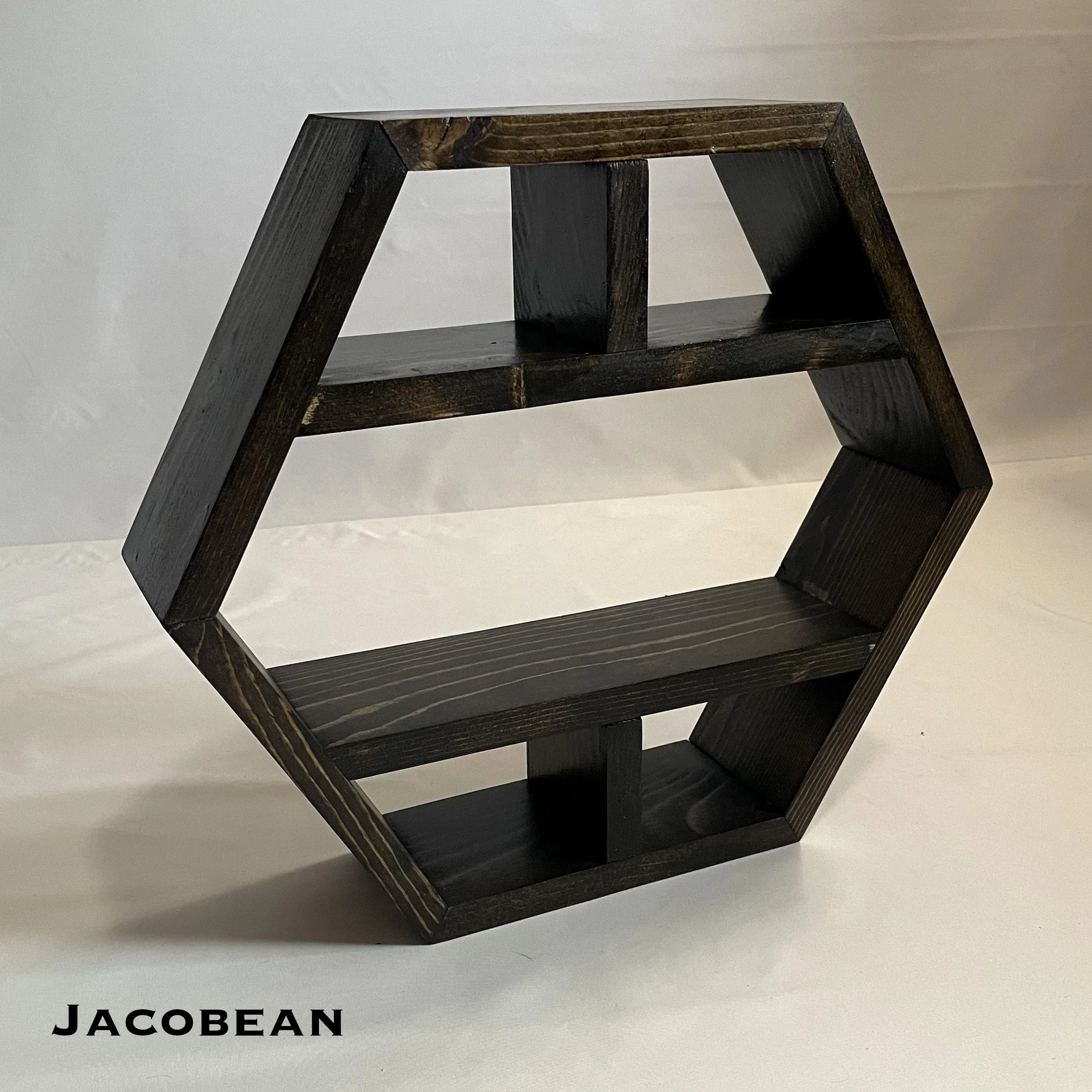 Hexagonal Floating Shelf