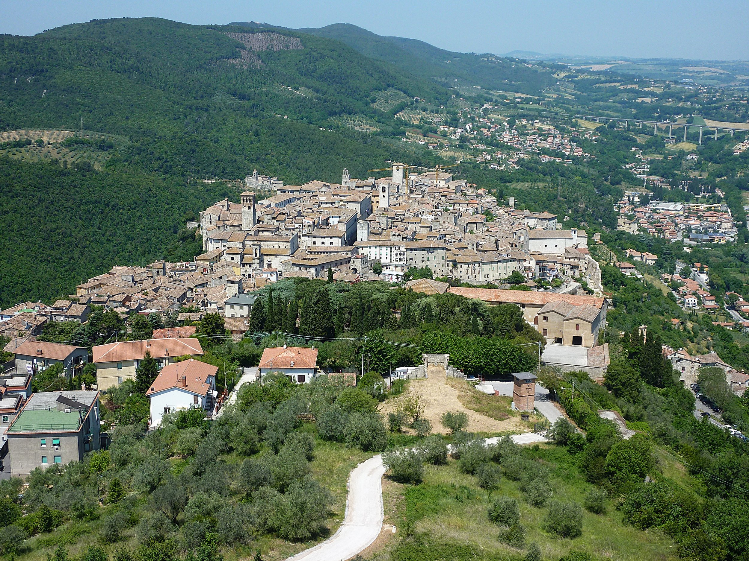 THE VIEW FROM THE ROCCA