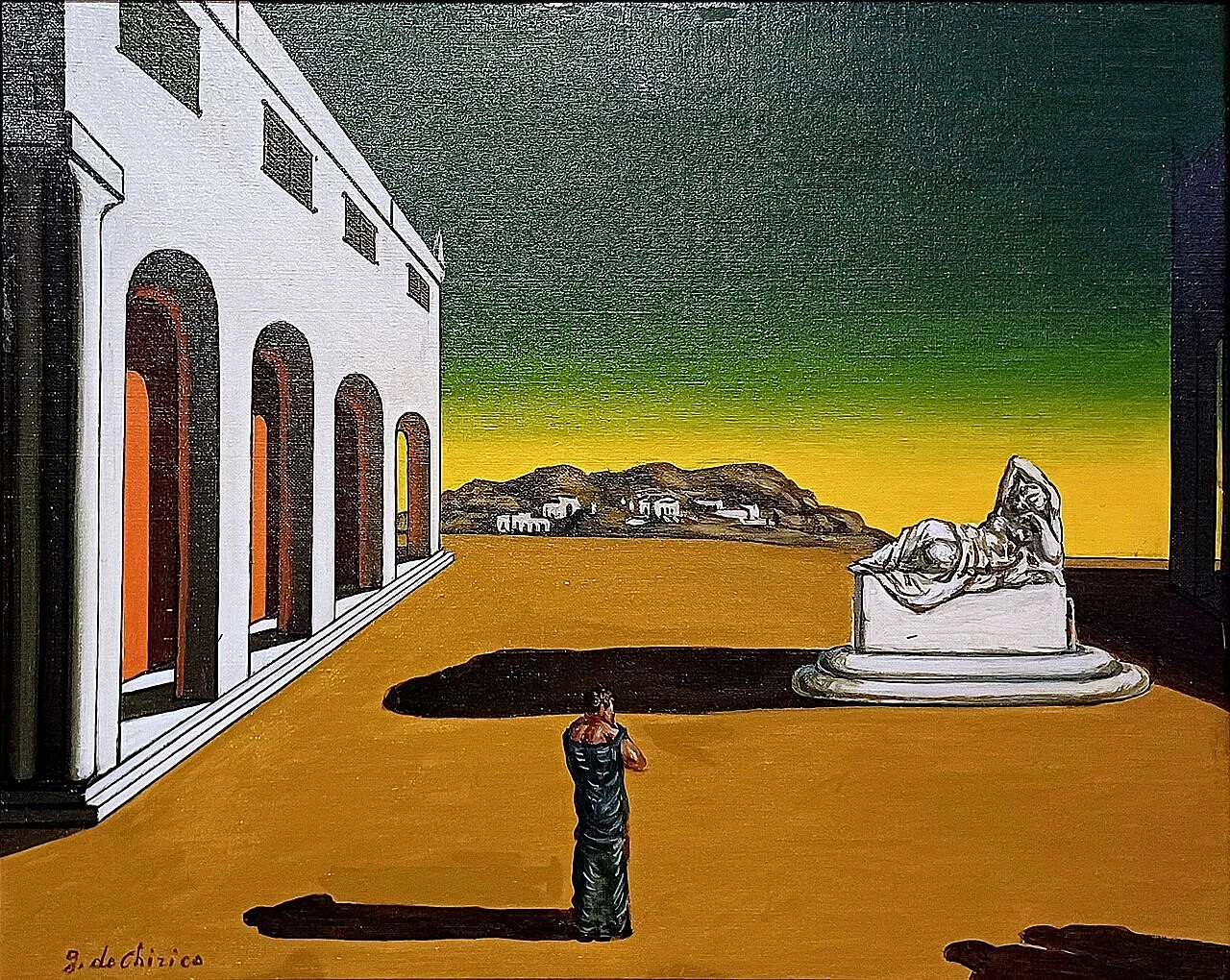 A visit to the Roman apartment of Giorgio de Chirico, the Godfather of Surrealism …
IN THE RIDDLER'S HOUSE