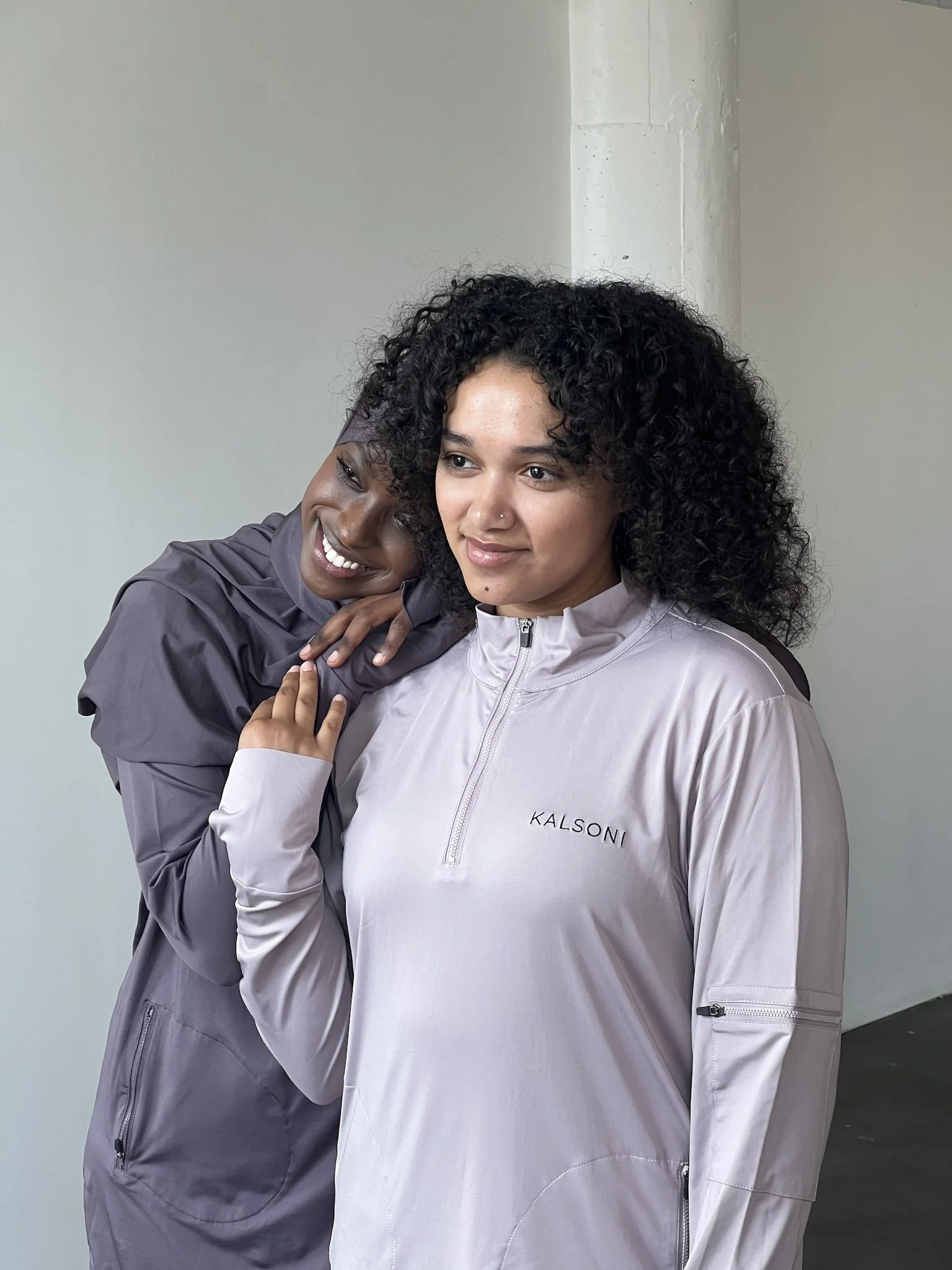 Modest activewear in motion
