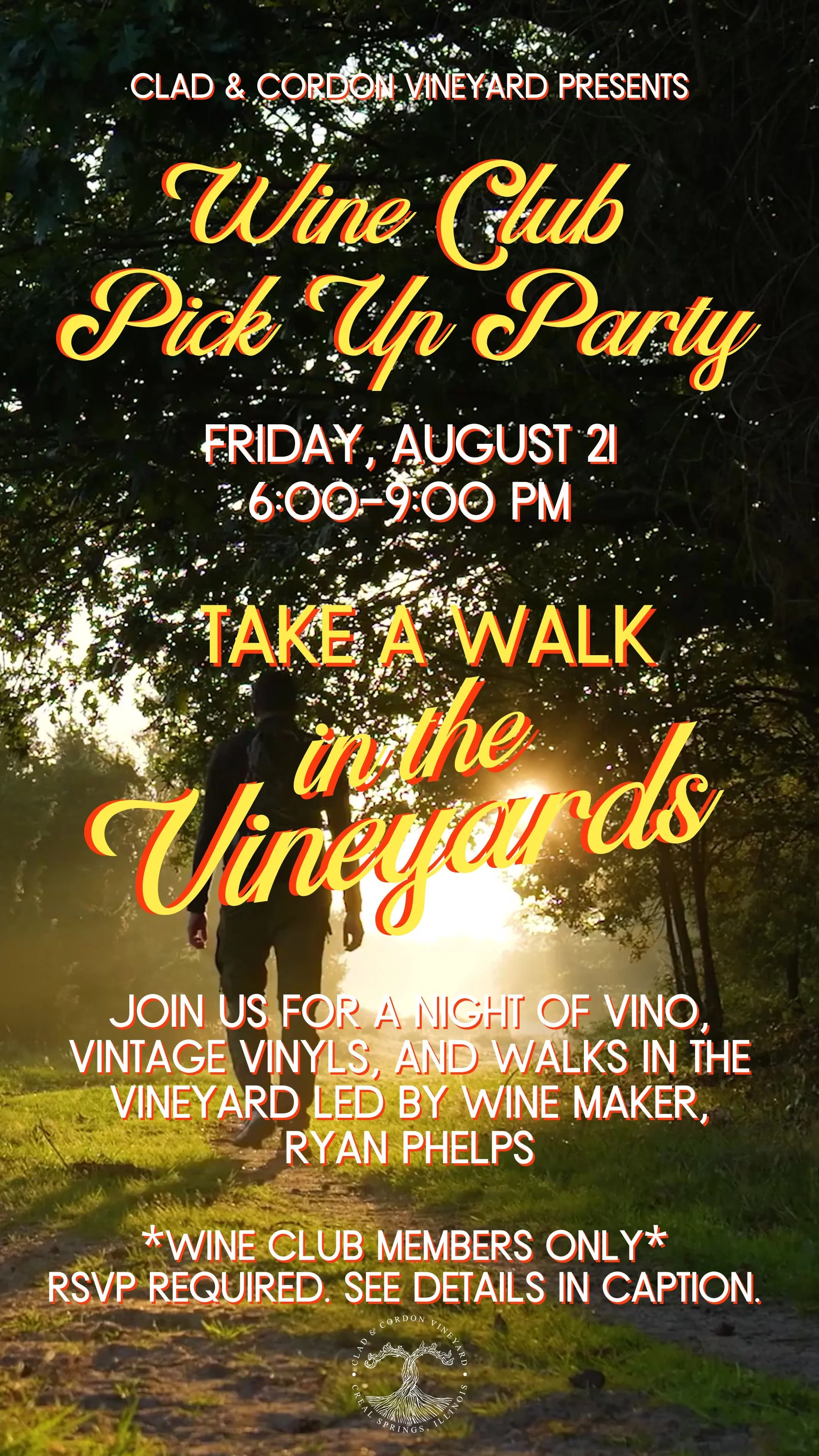 Wine Club Pick Up Party!