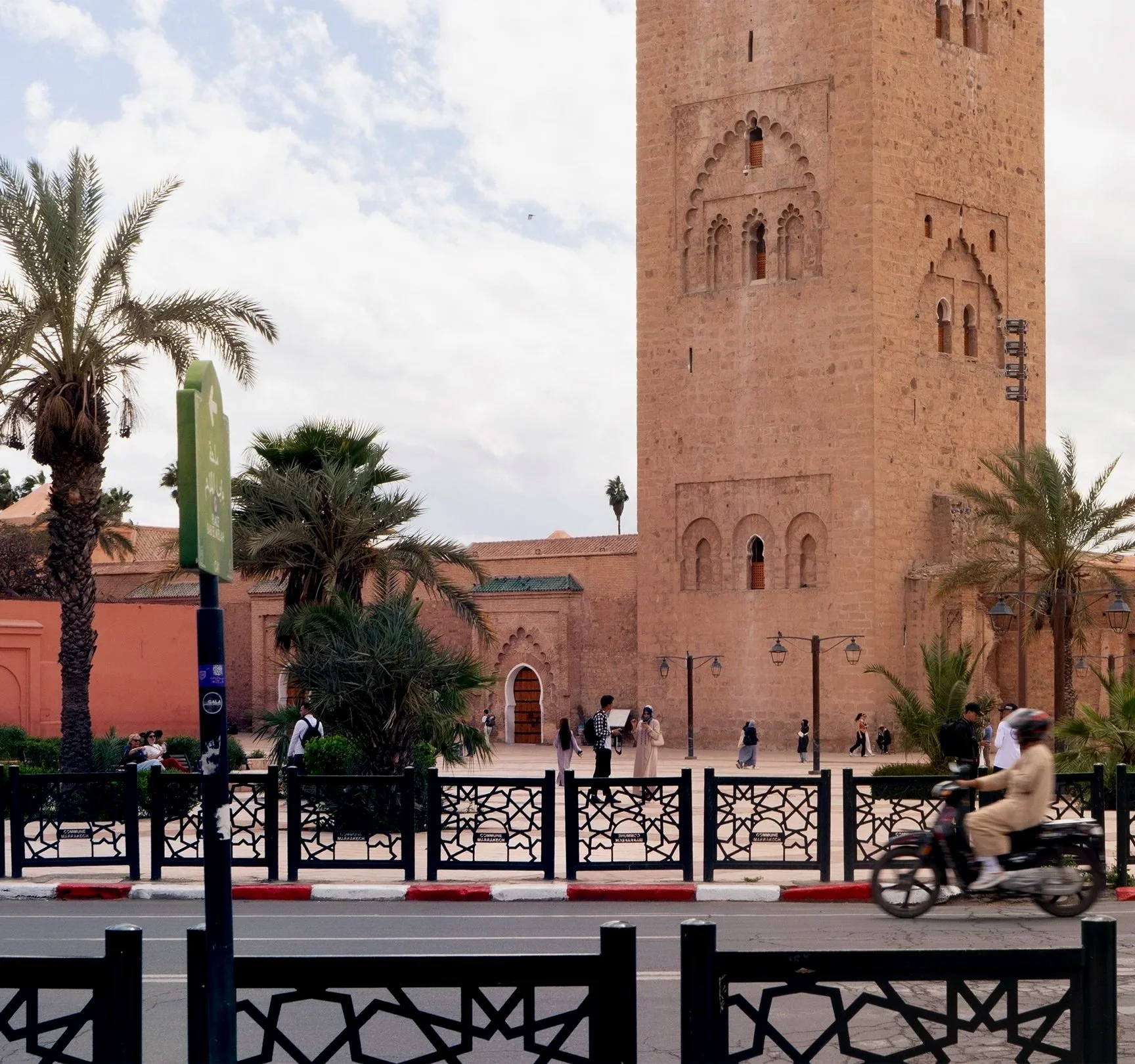 Morocco motorcycle