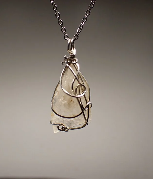 Chesapeake Bay Shocked/Impact Quartz  Pendant *SUPER RARE* (Copy)