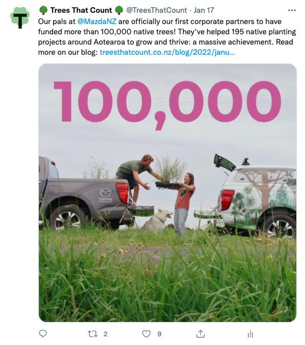 Twitter | Comms for major partnership