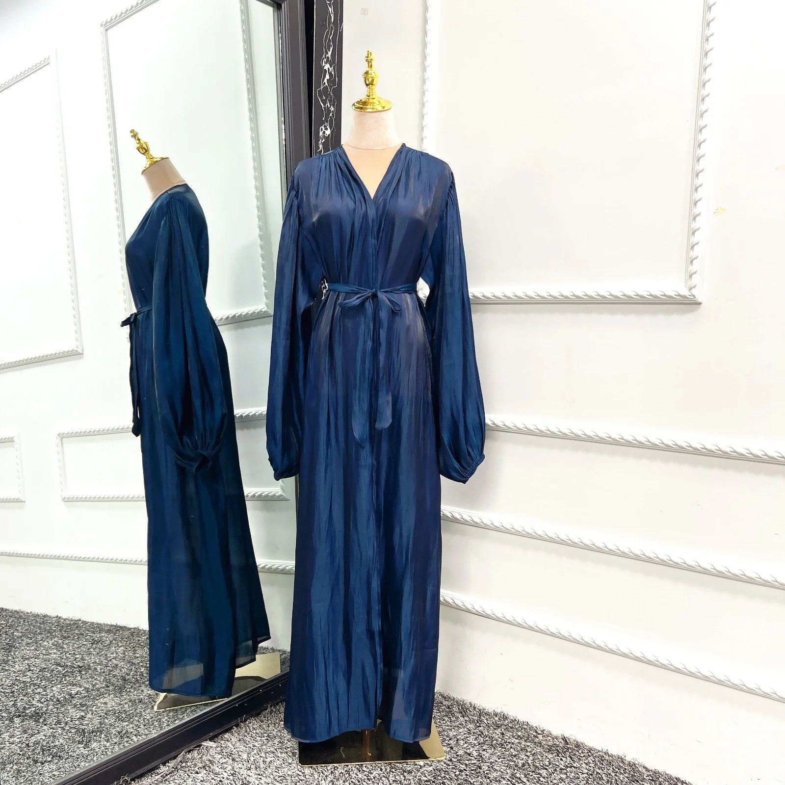 Organza Shiny Abaya - Outer Only