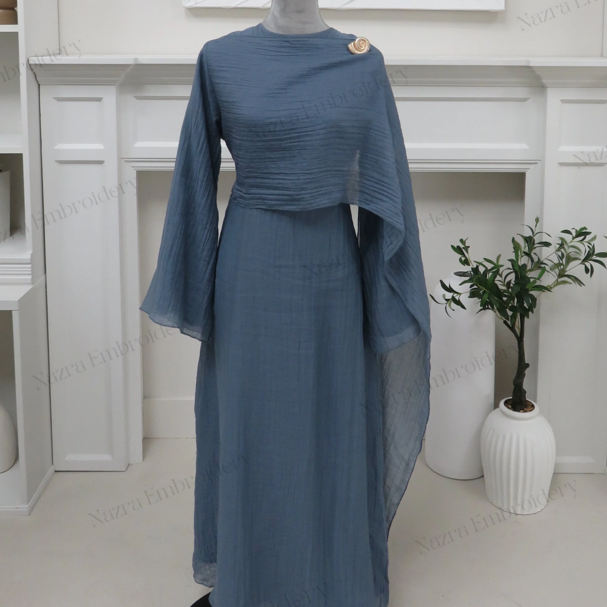 Seashell Draping Dress