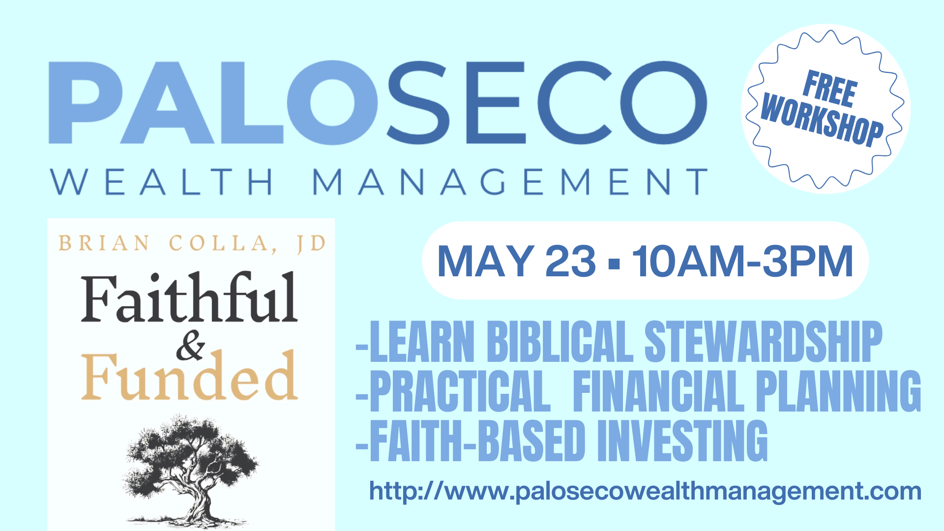 Faithful &amp; Funded Workshop