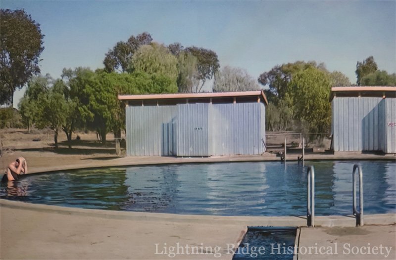 Artesian Bore Baths — Lightning Ridge Historical Society
