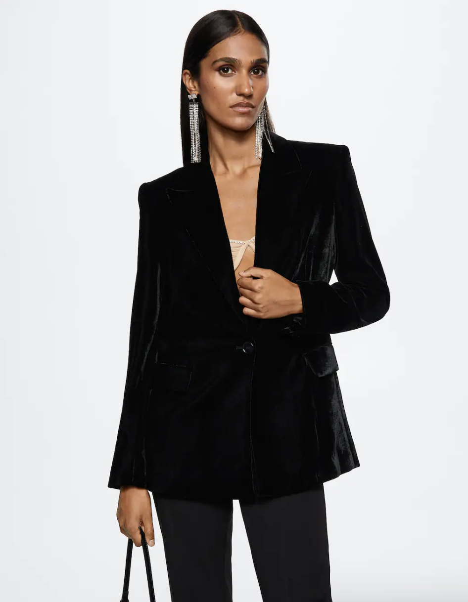 VELVET BLAZER