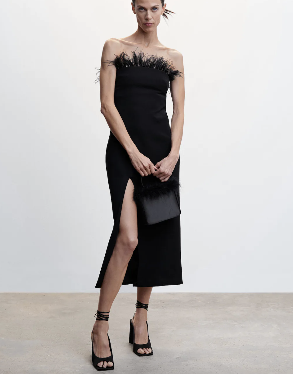 FEATHER DRESS