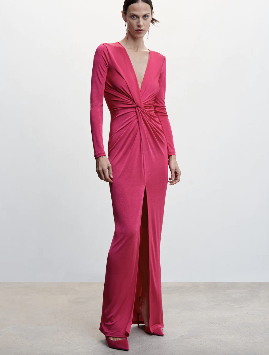 KNOTTED LONG GOWN