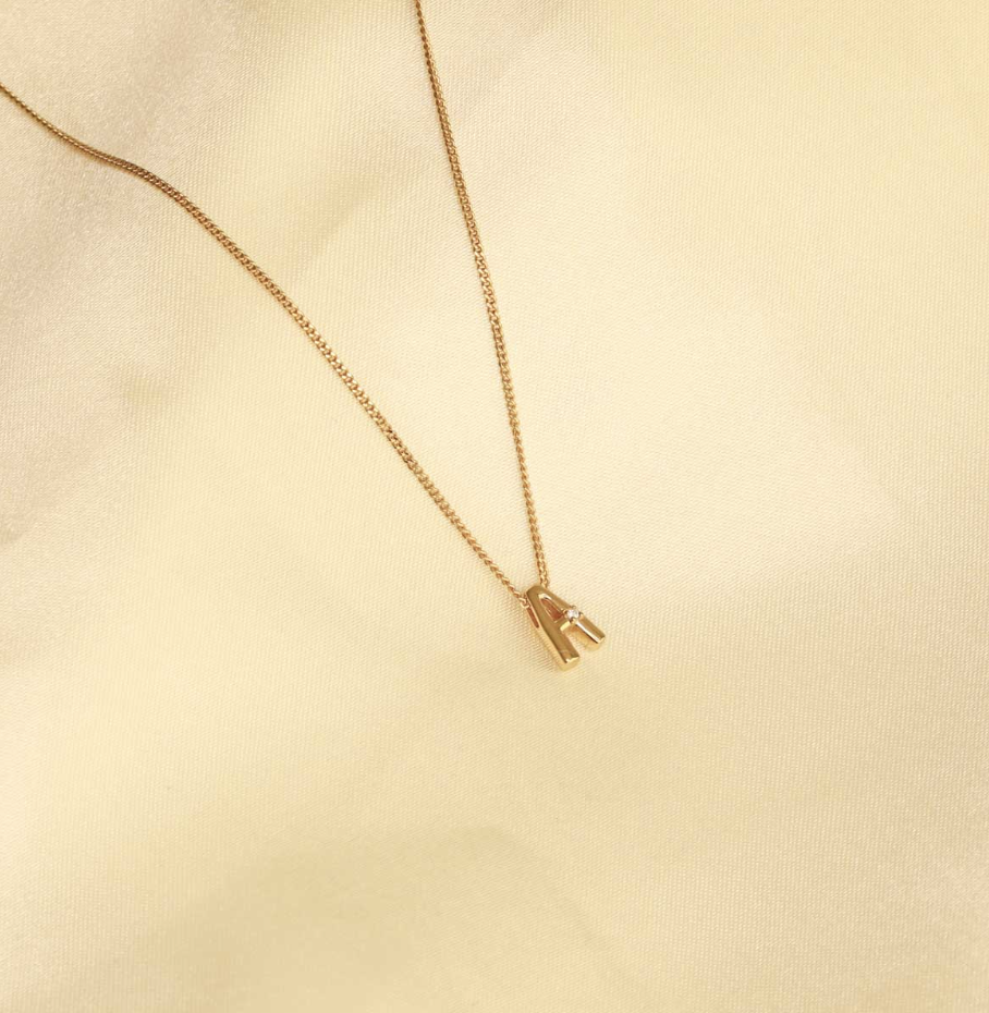 ASTRID &amp; MIYU INITIAL NECKLACE