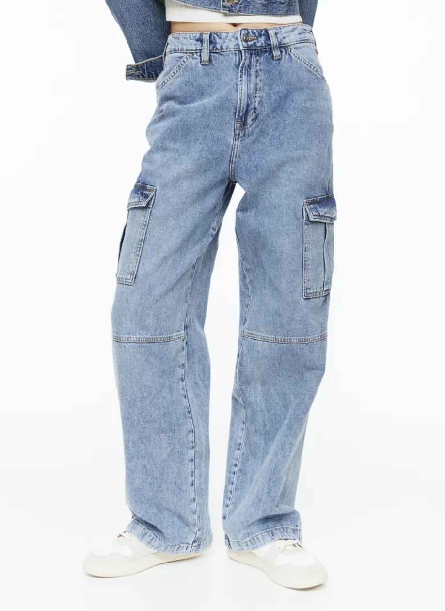 90s CARGO JEANS