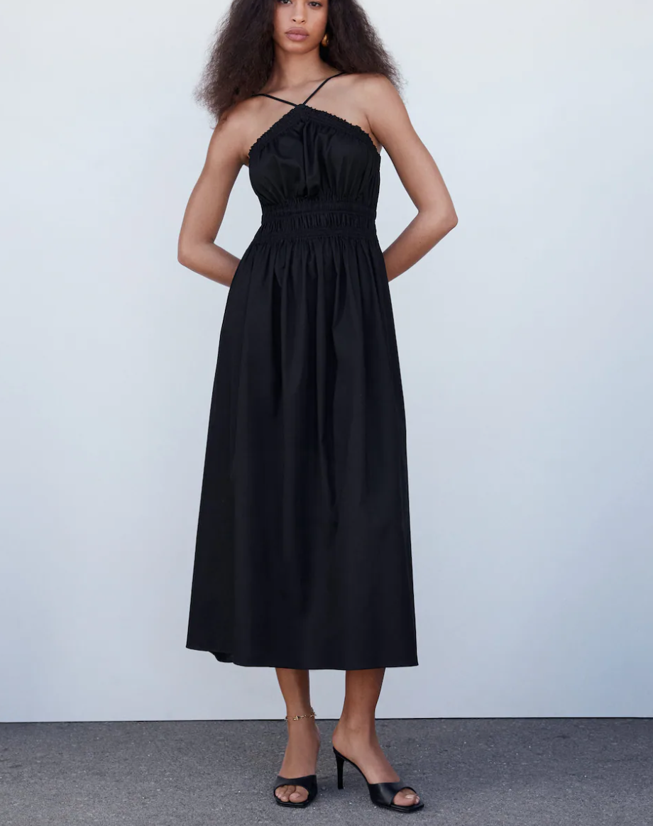 BLACK MAXI DRESS