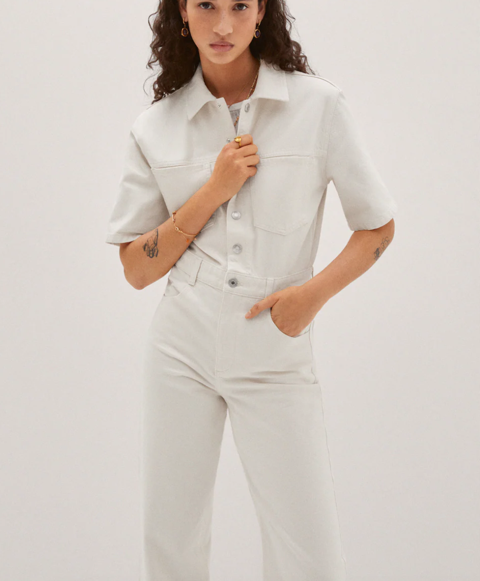 DENIM JUMPSUIT