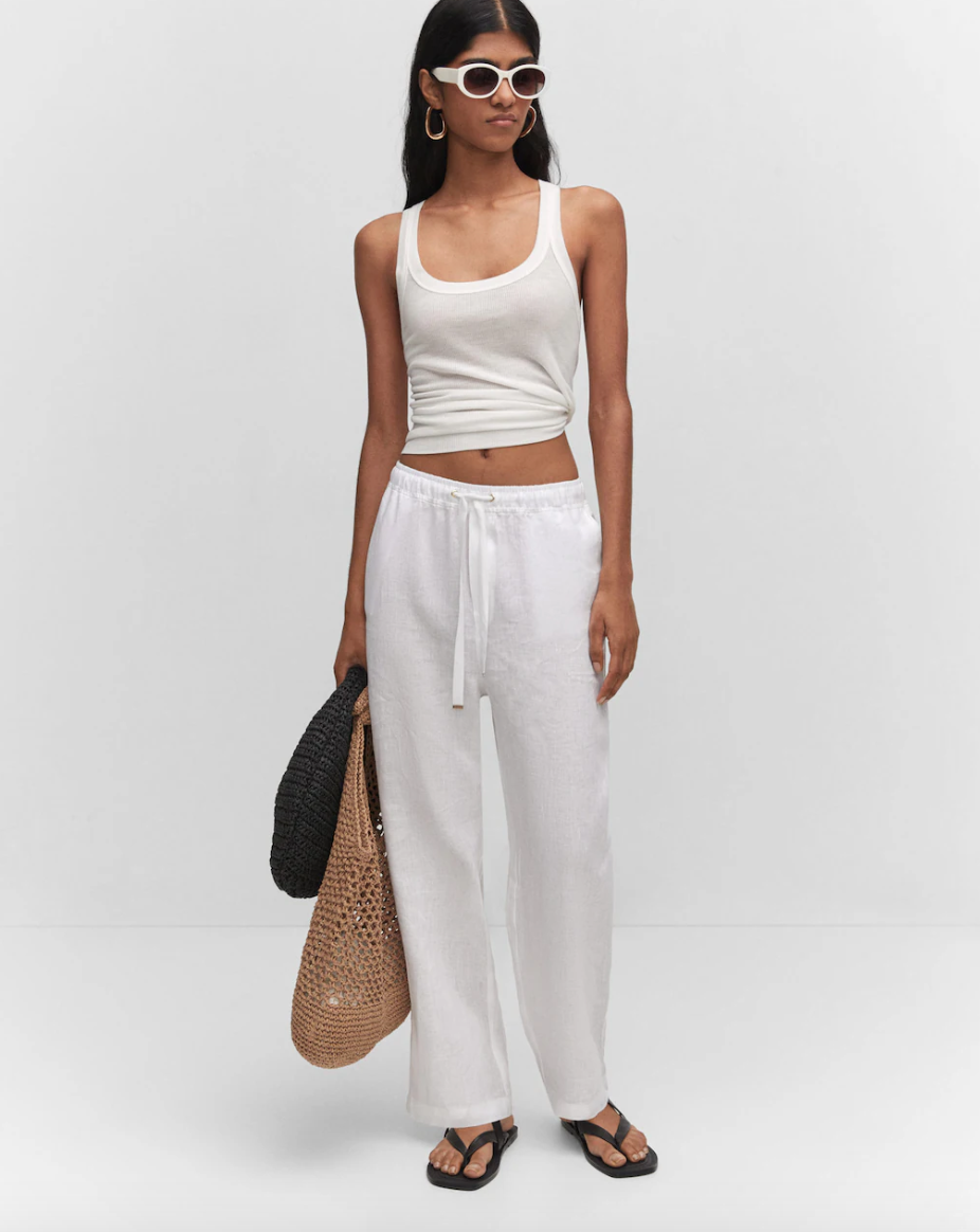 LINEN TROUSERS