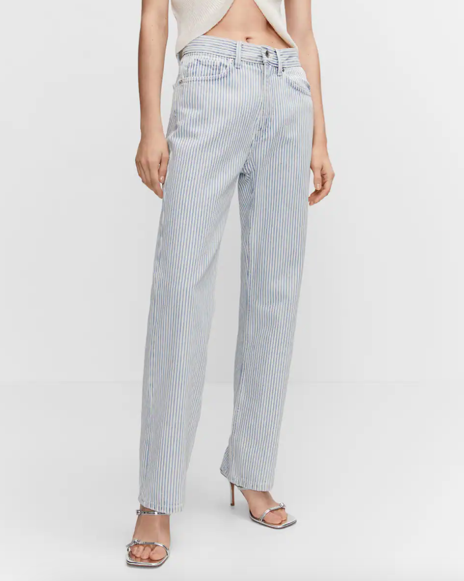 STRIPED JEANS