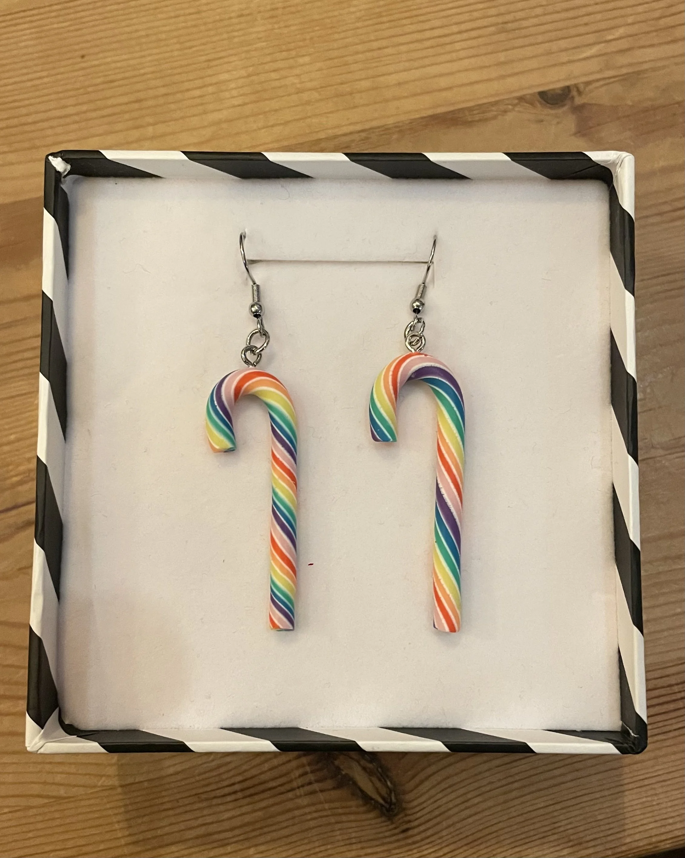 Zuckerstangen Ohrringe