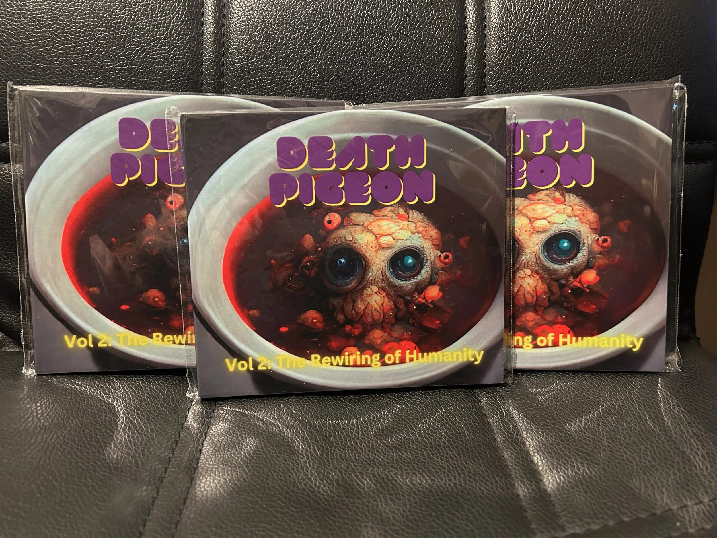 Digipak CDs and the misprint!