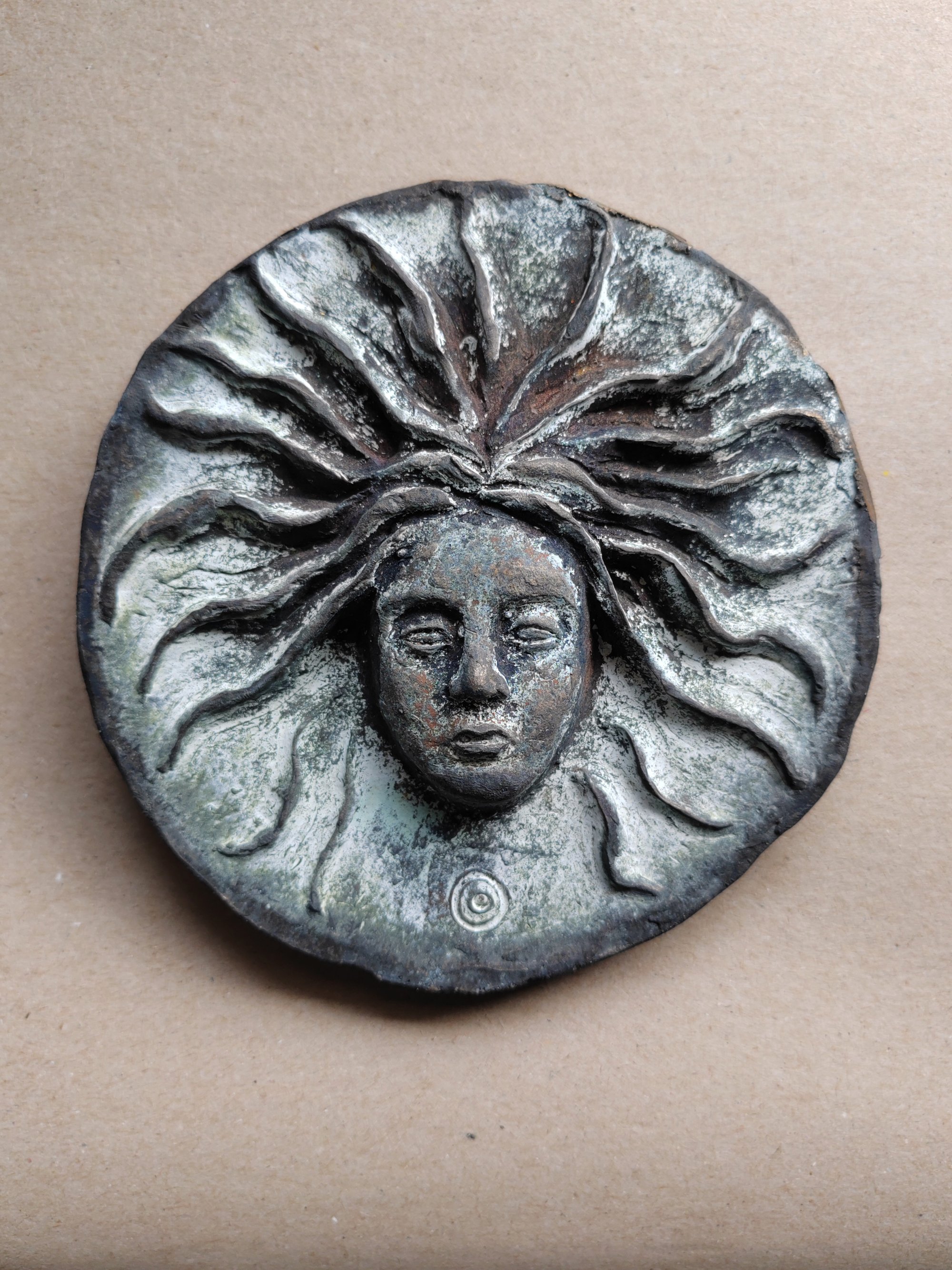 Aurinko / Sun - Bronze, ⌀: 12,5 cm, 2024