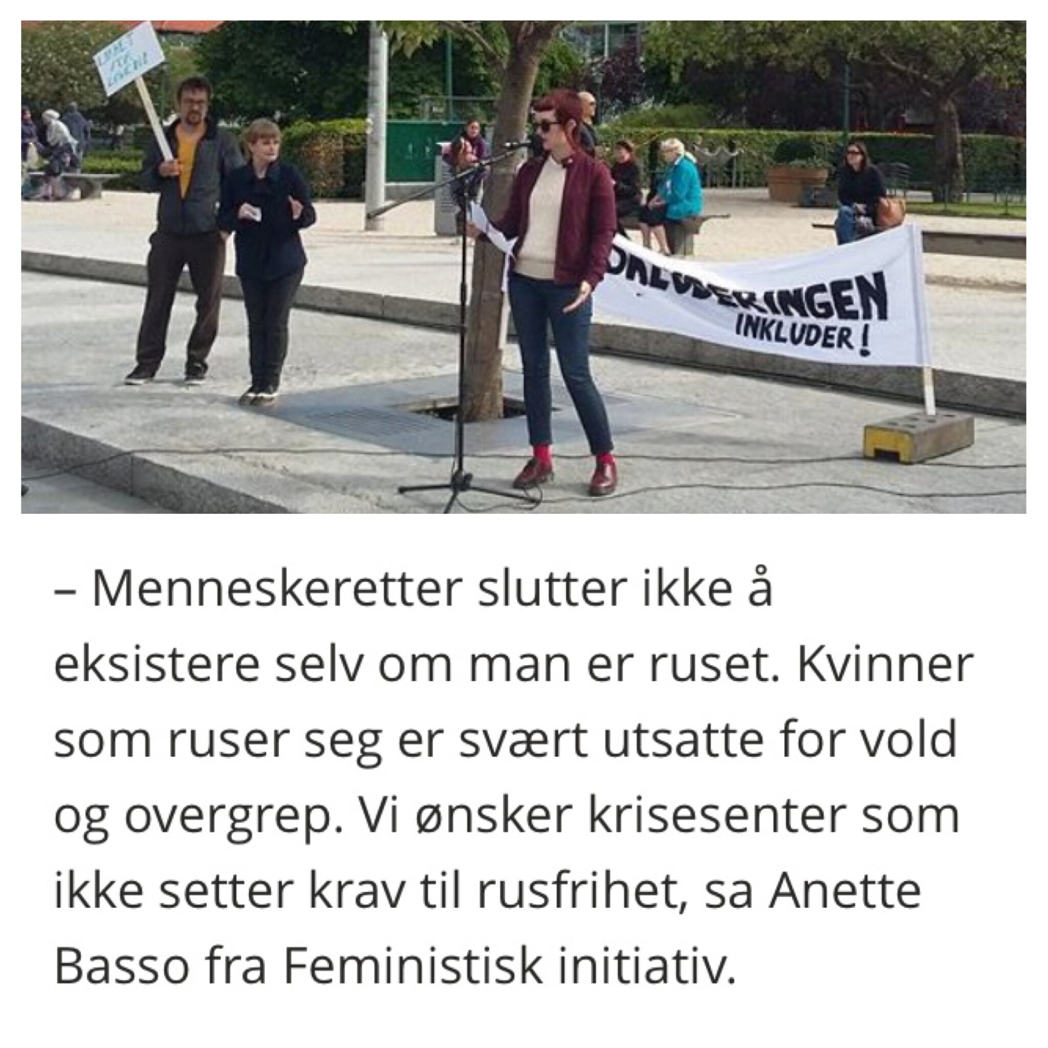 Feministisk perspektiv på ruspolitikken