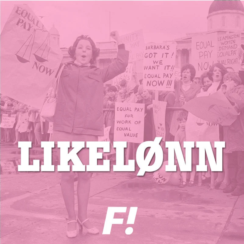 Fi vil ha likelønn