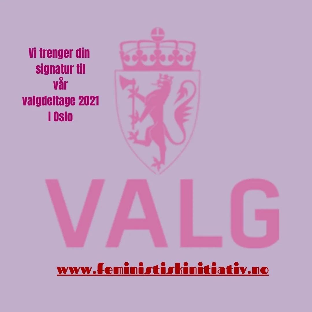 Vi trenger 500 underskrifter til lista Stortingsvalg 2021