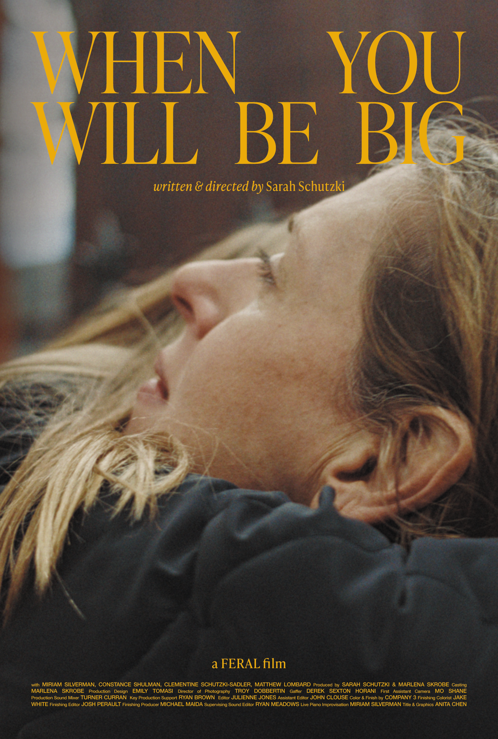 WHEN YOU WILL BE BIG | Film