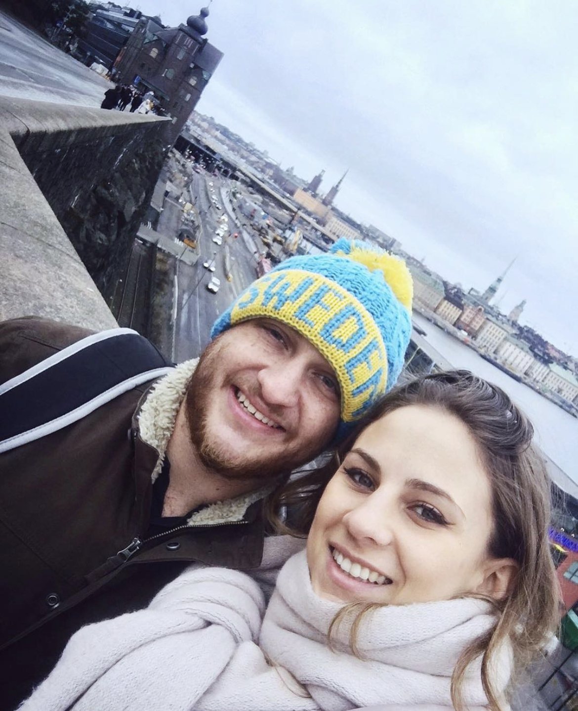 One of our first trips together: Stockholm, Sweden.