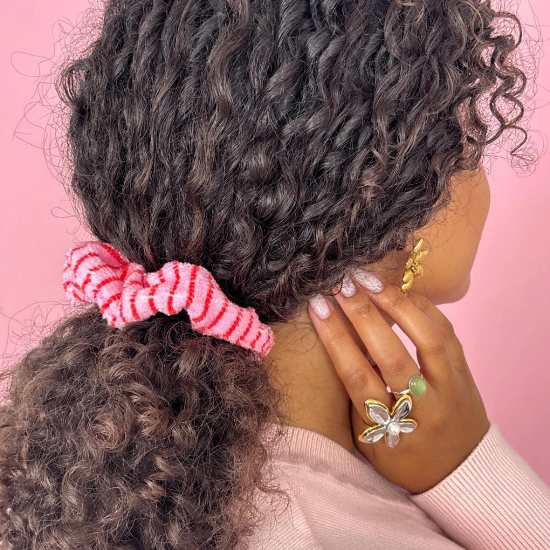 Towel Scrunchie - Cherry Stripe.png