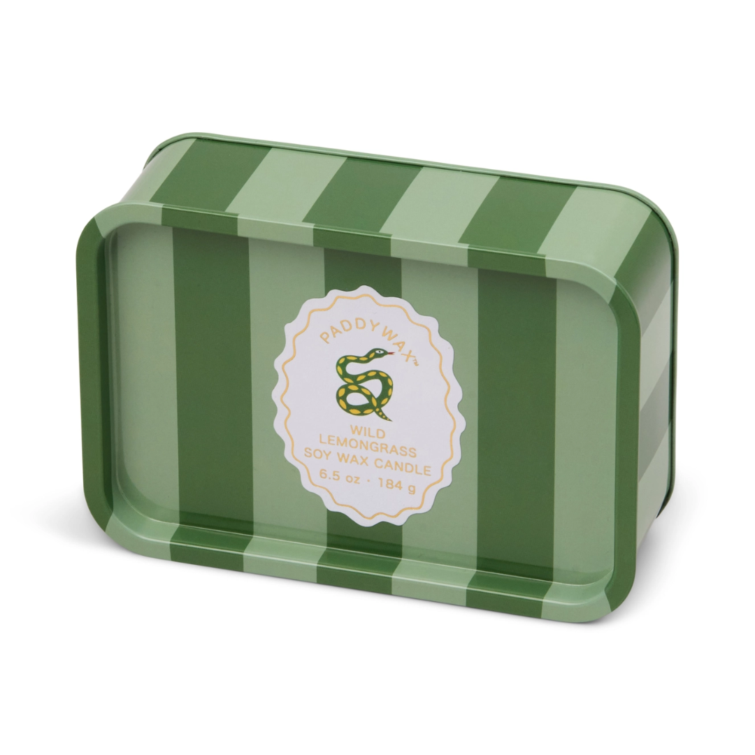 A Dopo Snake Printed Tin Candle - Wild Lemongrass.png