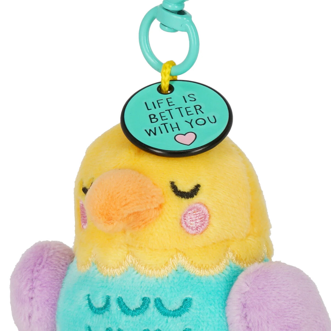 2 Key Rings with a Stuffed Toy - Super Soft - Tiny3.png