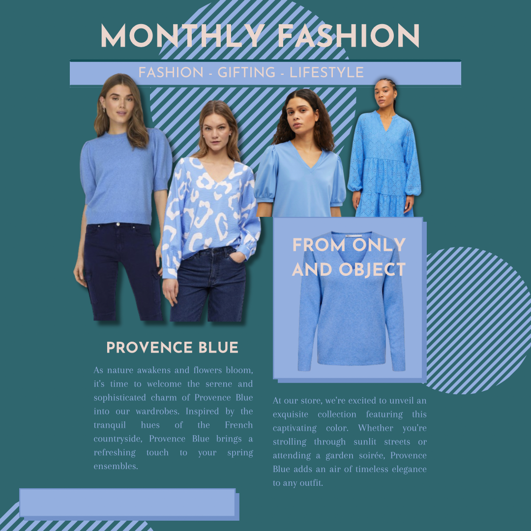 Provence Blue- The Spring Colour You'll be Seeing Everywhere!