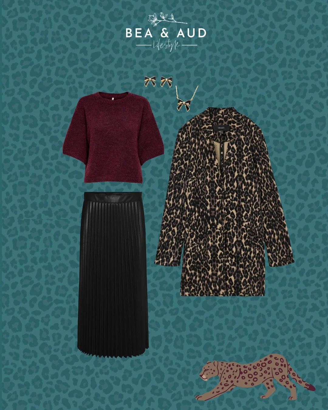 Don&rsquo;t wait until the weekend to get wild! We believe bold prints are for every day of the week.🥰

Rocking a Bea and Aud outfit this weekend? We&rsquo;d love to see how you style your fav pieces. Tag us on Facebook and Instagram!❤️

⭐️beaandaud