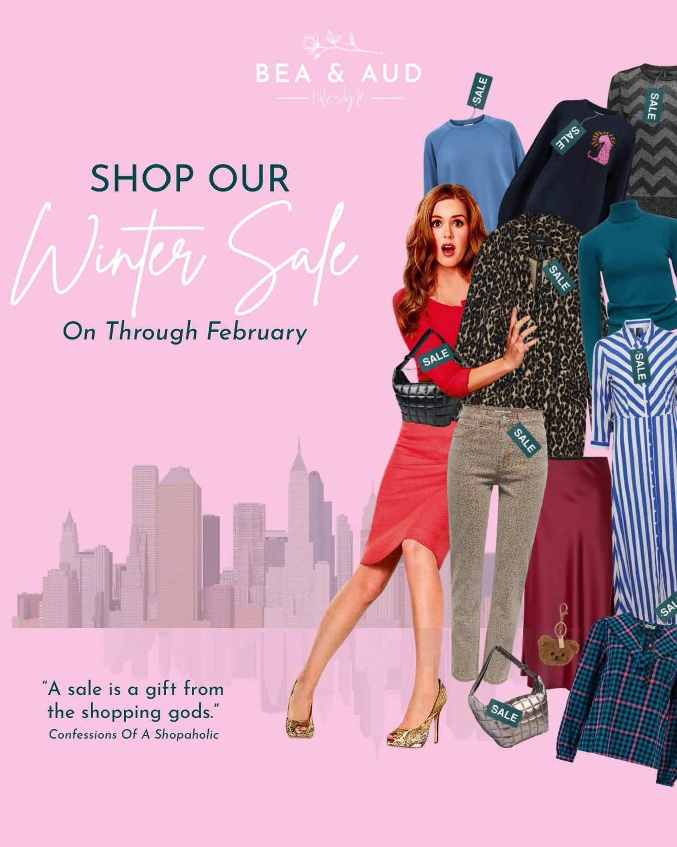 Our winter sale is still on!❄️ Stop by the shop and browse our sales rails or shop online!

Leave your shopaholic confession in the comments!😉

⭐️beaandaudlifestyle.com
⭐️5 Meadow Walk, Buckingham, MK18 1RS

#confessionsofashopaholic #wintersale❄️ #