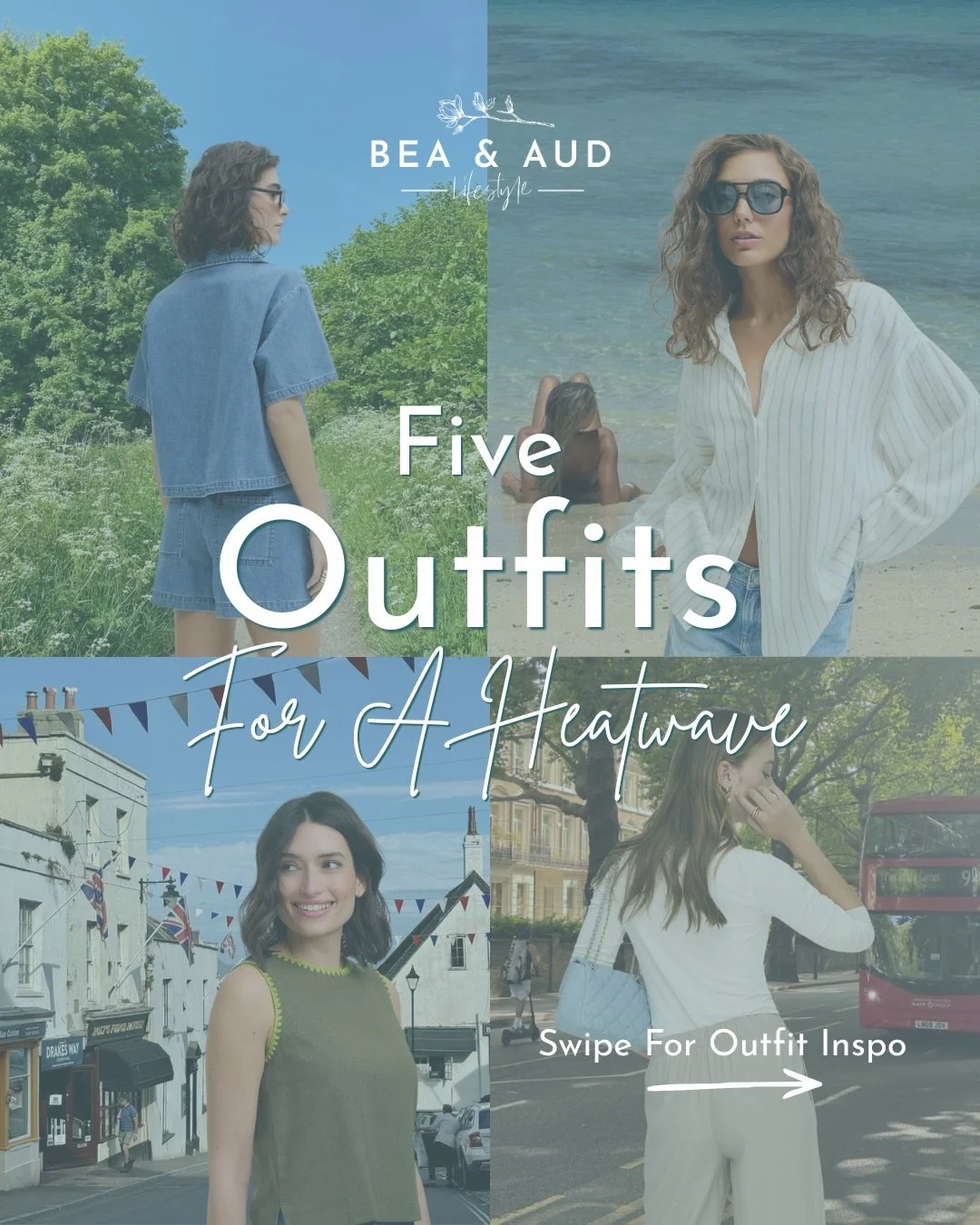 The heatwave inspired these hot weather looks! Which of these outfits would you wear? Let me know in the comments.☀️😊

⭐️beaandaudlifestyle.com
⭐️5 Meadow Walk, Buckingham, MK18 1RS

#explorebuckingham #buckinghamshire #discoverbuckingham #buckingha