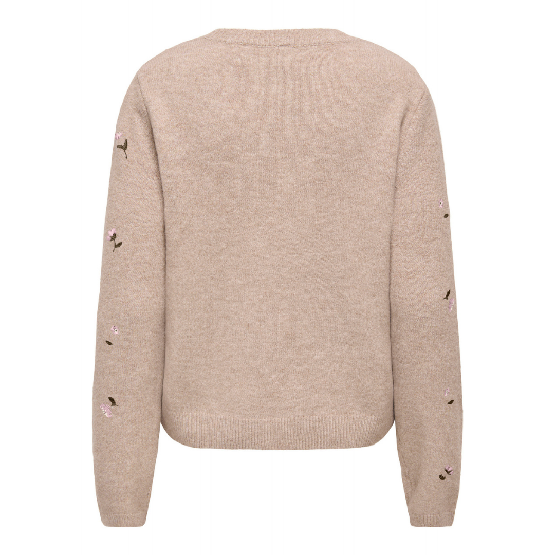 onlshine-jumper-mocha-meringue-flower-back.png