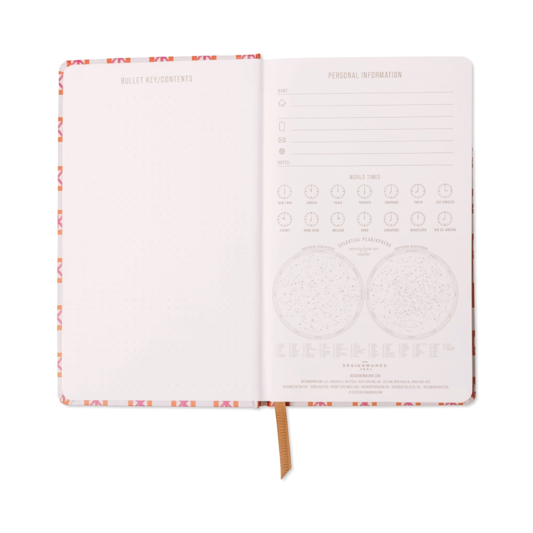 Designworks Ink Tulip Journal - Orange Check2.png