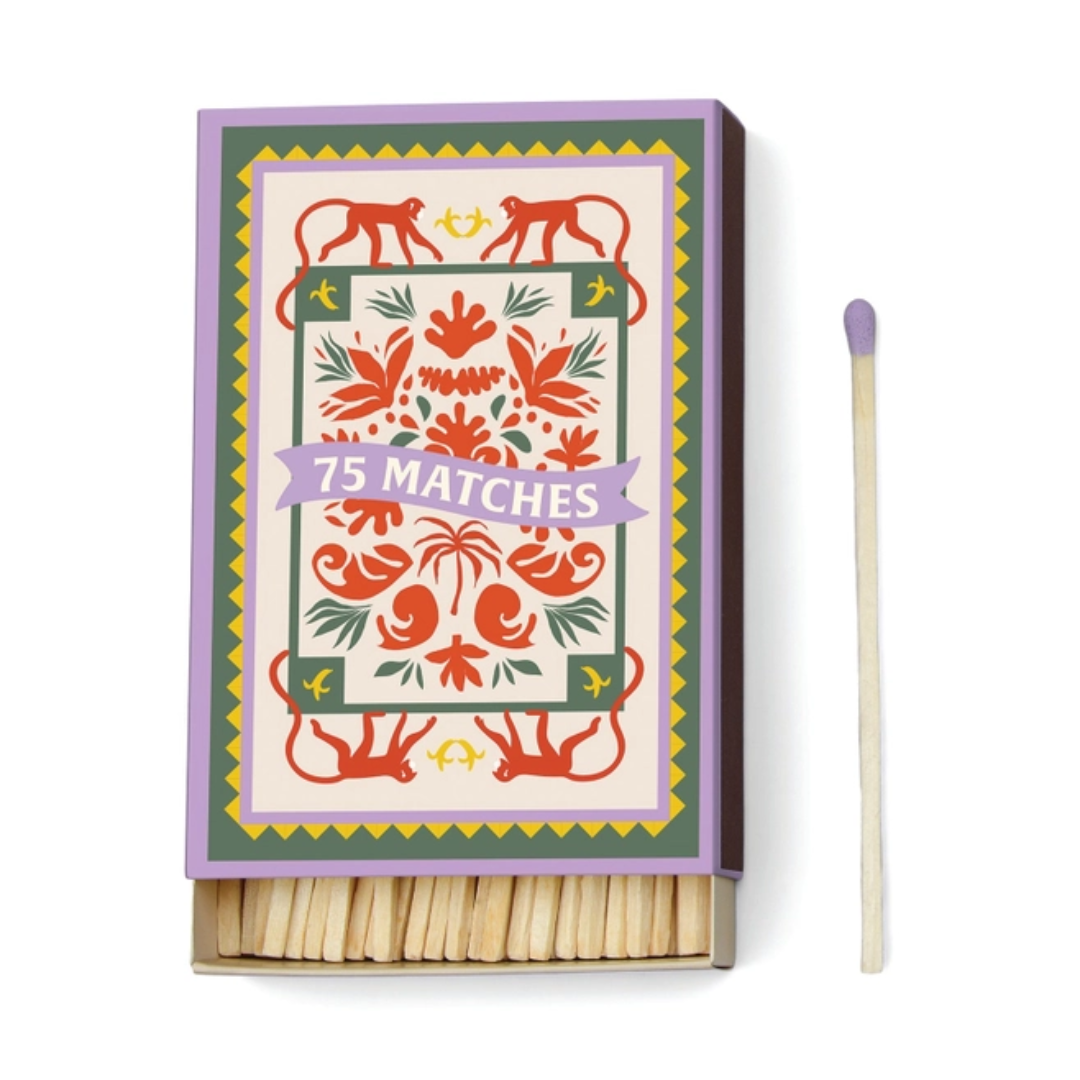 Paddywax A Dopo Boxed Matches "Jungle" Set of 75 Matches