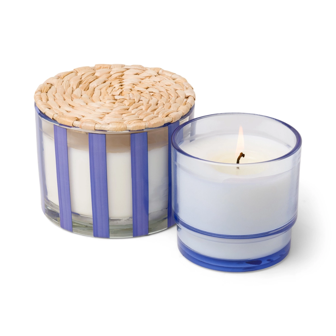 Paddywax Al Fresco Striped Glass Candle - Rosemary&Sea Salt3.png