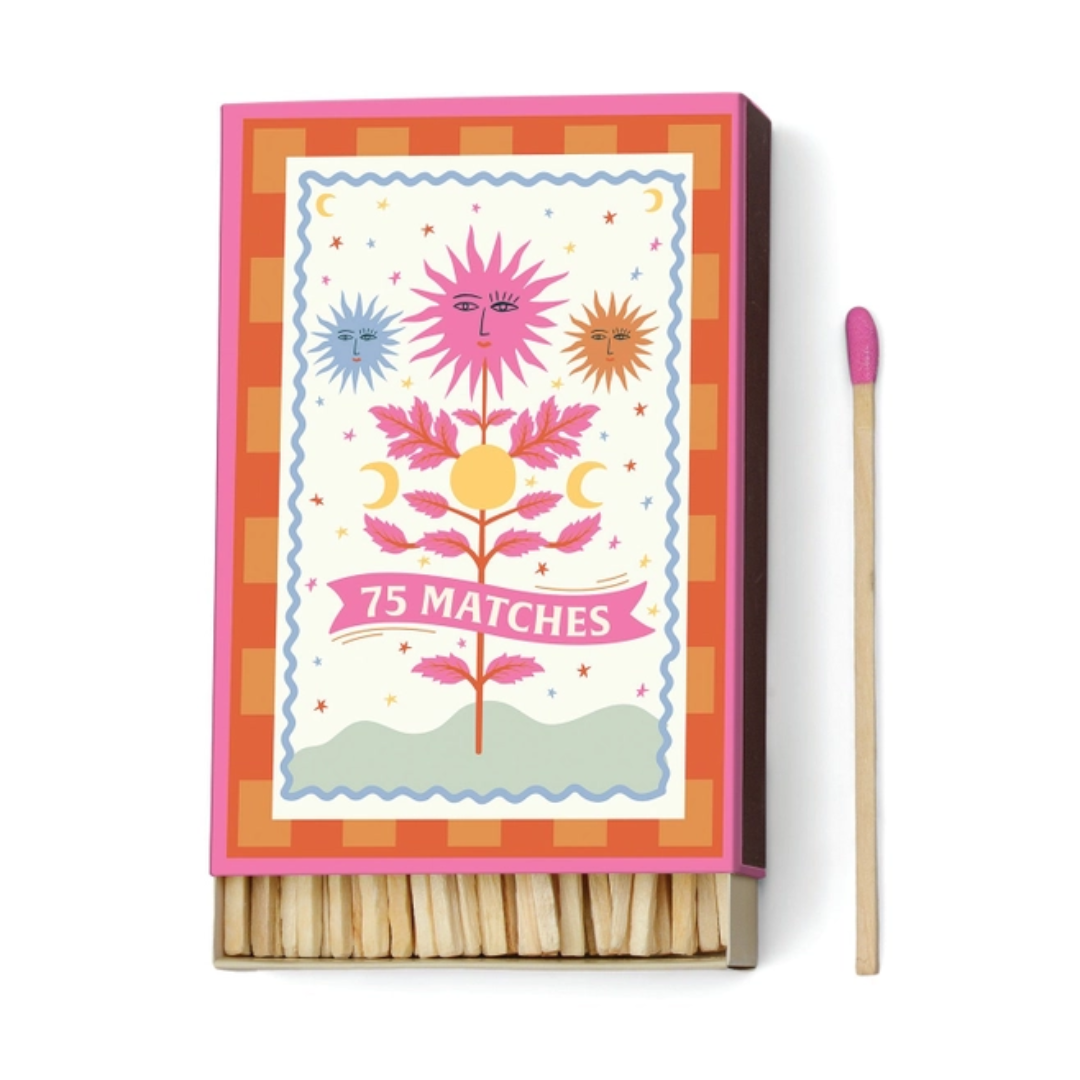Paddywax A Dopo Boxed Matches "Sun" - 75 Matches