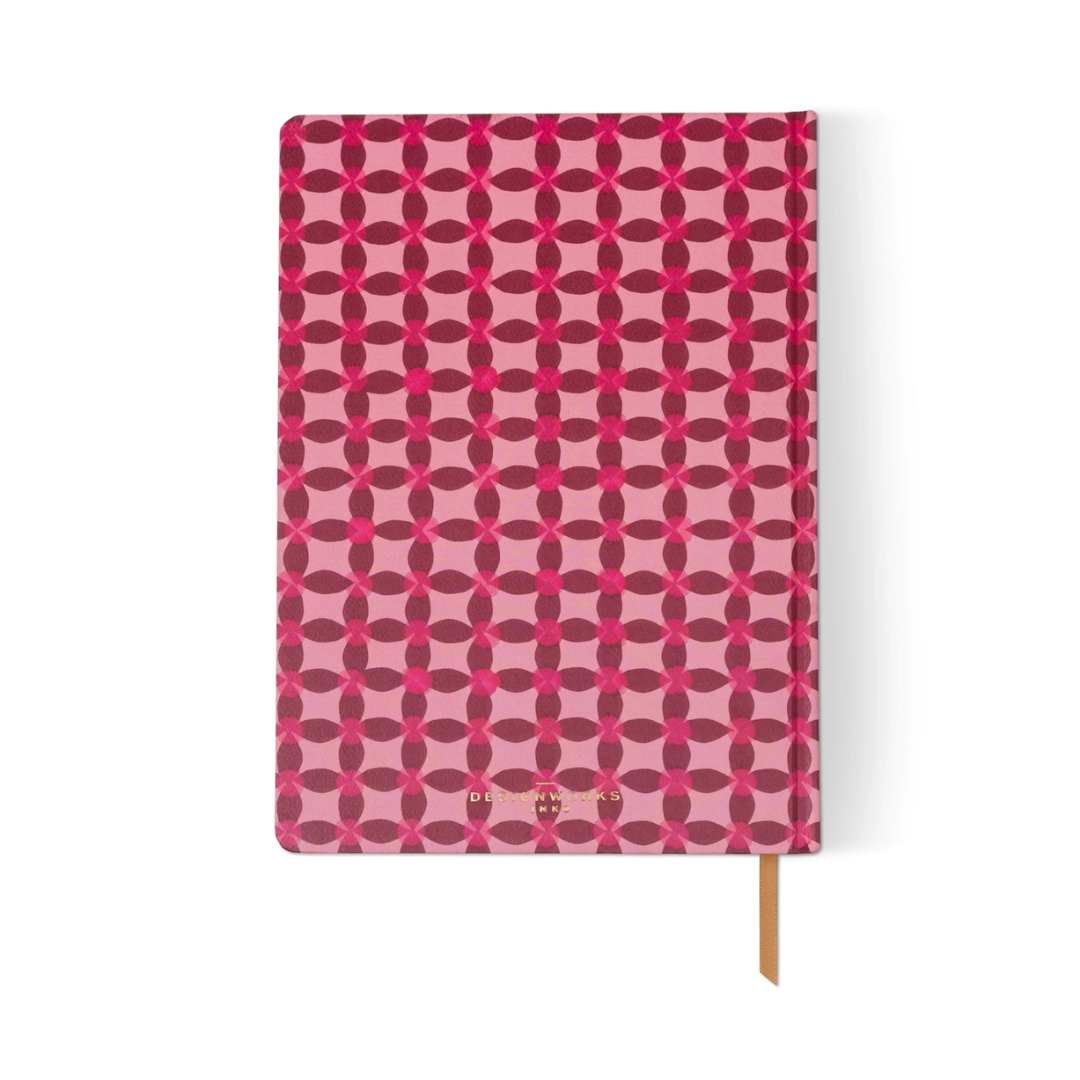 Designworks Ink Tulip Jumbo Journal - Pinwheel Pink2.png