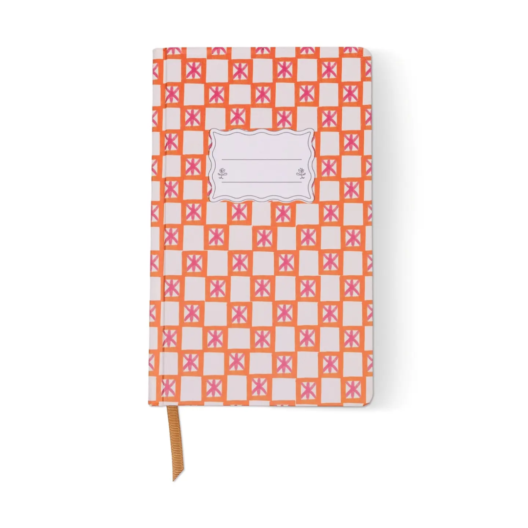 Designworks Ink Tulip Journal - Orange Check.png