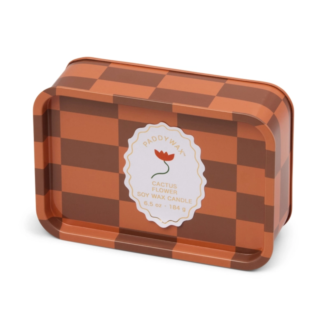 A Dopo Flower Printed Tin Candle - Cactus Flower.png