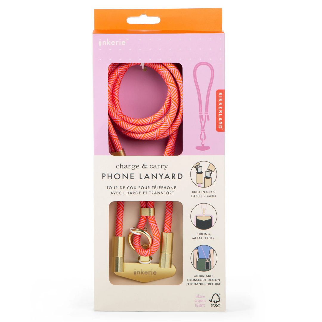 Inkerie Charge Carry Phone Lanyard Pink3.png