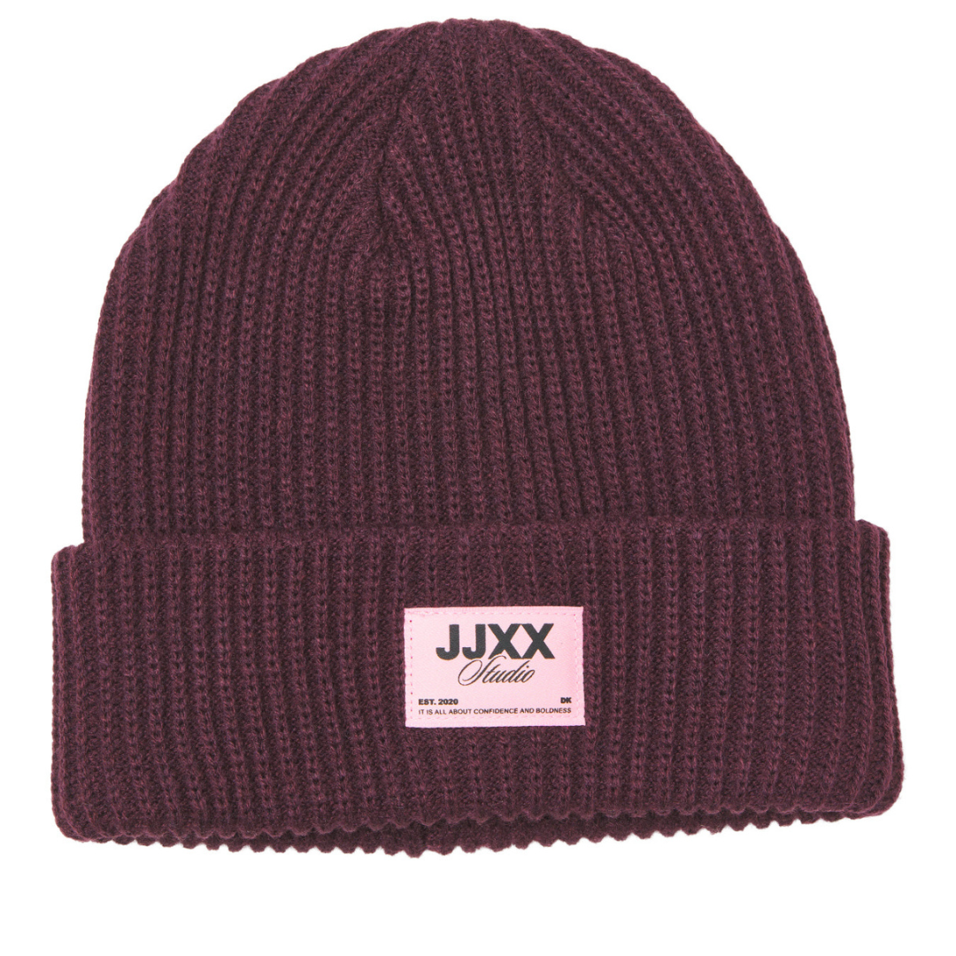 JJXX Othelia Beanie in Winetasting