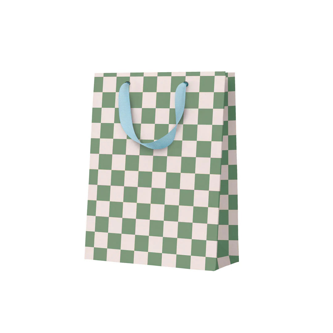 Khaki Checkerboard Small Gift Bag.png