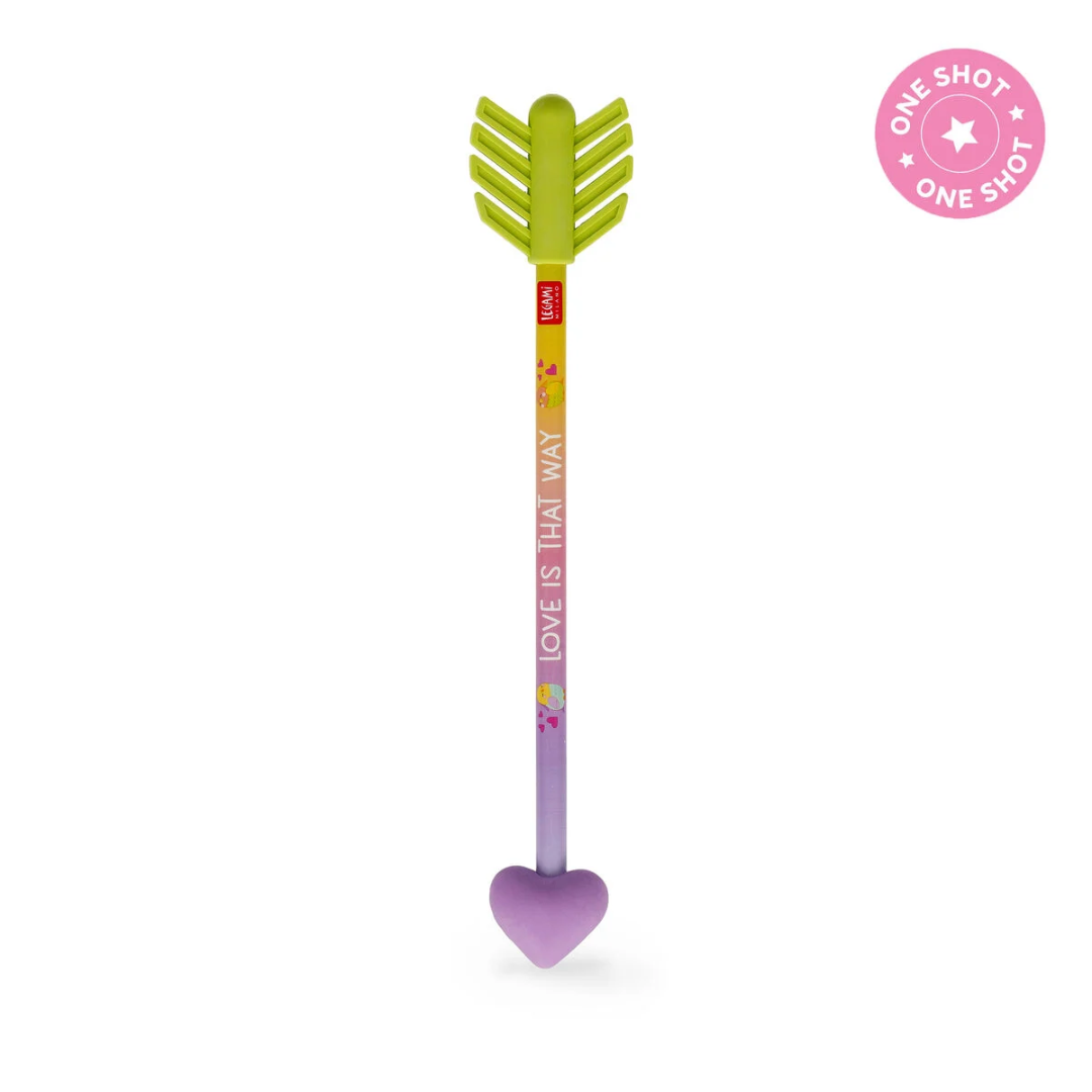 Pencil with two Scented Erasers - Go Cupid!.png