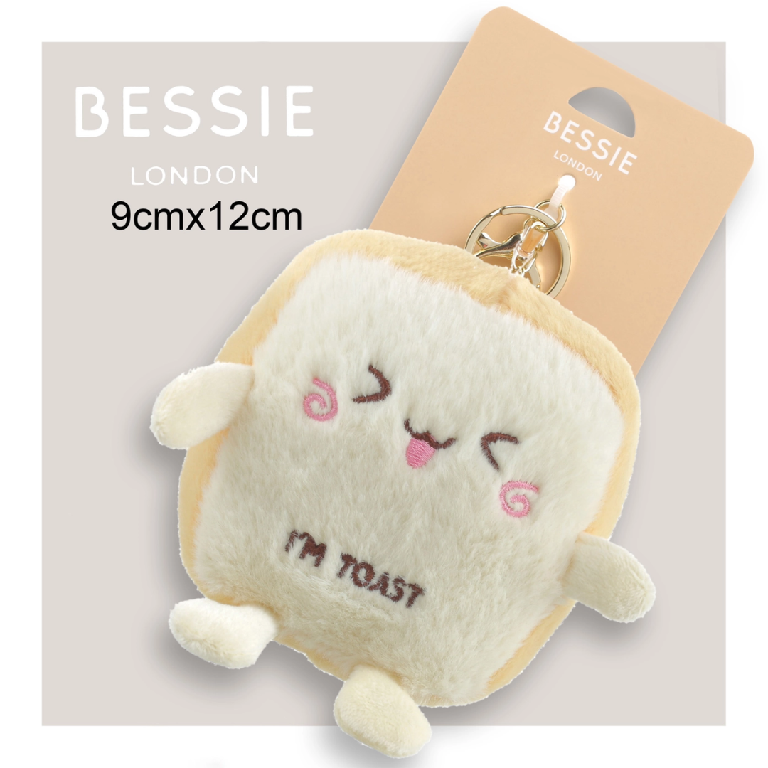 Bessie London I'm Toast Bag Charm
