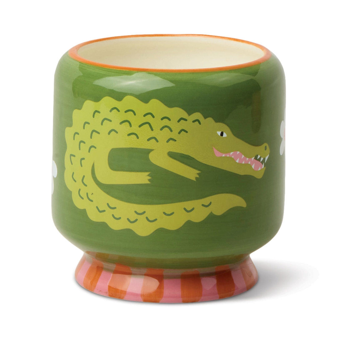 Paddywax A Dopo Crocodile Ceramic Candle - Prickly Pear2.png